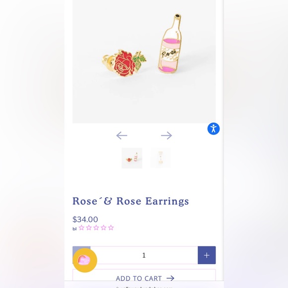 Yellow Owl Workshop Earrings - Picture 2 of 5